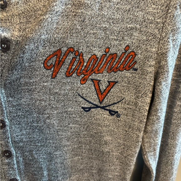 University of Virginia grey woman’s romper sz Small - Picture 3 of 5